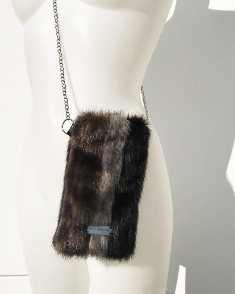 elke freytag PHONE BAG furry