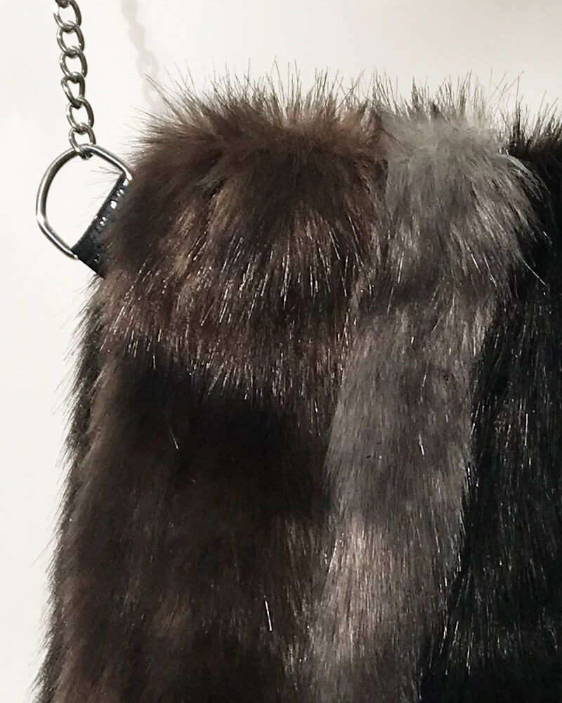 elke freytag PHONE BAG furry